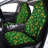 Irish Saint Patrick's Day Pattern Print Universal Fit Car Seat Covers 102422