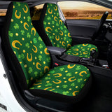 Irish Saint Patrick's Day Pattern Print Universal Fit Car Seat Covers 102422