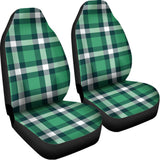 Irish St. Patrick's Day Plaid Print Universal Fit Car Seat Covers 102422