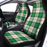 Irish Tartan St. Patrick's Day Print Universal Fit Car Seat Covers 102422