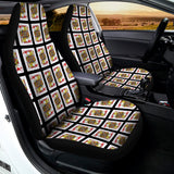 Jack Of Hearts Pattern Print Universal Fit Car Seat Covers 102422