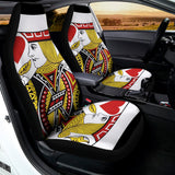 Jack Of Hearts Playing Card Print Universal Fit Car Seat Covers 102422