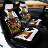 Jack Of Spades Playing Card Print Universal Fit Car Seat Covers 102422