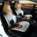 Jack Russell Terrier Portrait Print Universal Fit Car Seat Covers 102422