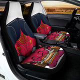 Japanese Demon Mask Print Universal Fit Car Seat Covers 102422