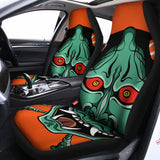 Japanese Demon Print Universal Fit Car Seat Covers 102422