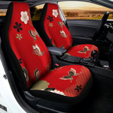 Japanese Flower Print Universal Fit Car Seat Covers 102422