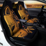 Japanese Fox Mask Print Universal Fit Car Seat Covers 102422