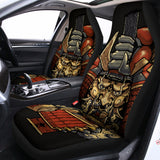 Japanese Ghost Samurai Print Universal Fit Car Seat Covers 102422