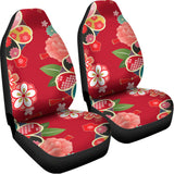 Japanese Kimono Pattern Print Universal Fit Car Seat Covers 102422