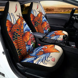 Japanese Koi Fish Tattoo Print Universal Fit Car Seat Covers 102422