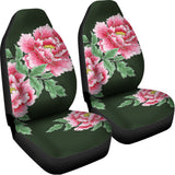 Japanese Peony Print Universal Fit Car Seat Covers 102422