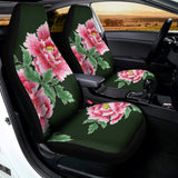 Japanese Peony Print Universal Fit Car Seat Covers 102422