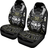 Japanese Samurai Warrior Print Universal Fit Car Seat Covers 102422