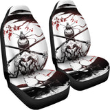 Japanese Samurai Woman Print Universal Fit Car Seat Covers 102422