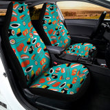 Japanese Sushi And Rolls Pattern Print Universal Fit Car Seat Covers 102422