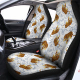 Japanese Tiger Pattern Print Universal Fit Car Seat Covers 102422