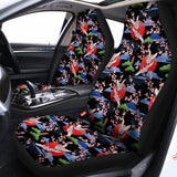 Japanese Traditional Pattern Print Universal Fit Car Seat Covers 102422