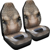 Jungle Wolf Print Universal Fit Car Seat Covers 102422