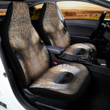 Jungle Wolf Print Universal Fit Car Seat Covers 102422