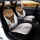 Karate Cat Print Universal Fit Car Seat Covers 102422