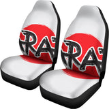 Karate Text Print Universal Fit Car Seat Covers 102422