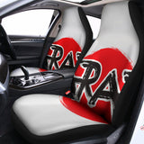 Karate Text Print Universal Fit Car Seat Covers 102422