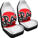 Karate Text Print Universal Fit Car Seat Covers 102422