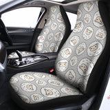 Kawaii Sheep Pattern Print Universal Fit Car Seat Covers 102422