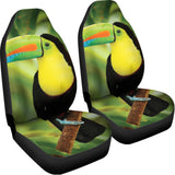 Keel-Billed Toucan Print Universal Fit Car Seat Covers 102422