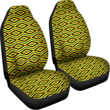Kente African Pattern Print Universal Fit Car Seat Covers 102422