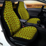 Kente African Pattern Print Universal Fit Car Seat Covers 102422
