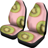 Kiwi Slices Pattern Print Universal Fit Car Seat Covers 102422
