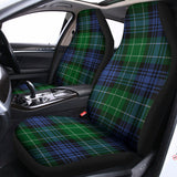 Knitted Scottish Plaid Print Universal Fit Car Seat Covers 102422