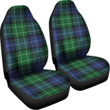 Knitted Scottish Plaid Print Universal Fit Car Seat Covers 102422