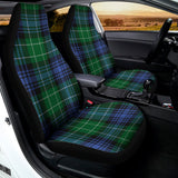 Knitted Scottish Plaid Print Universal Fit Car Seat Covers 102422
