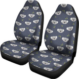 Koala Bear Pattern Print Universal Fit Car Seat Covers 102422