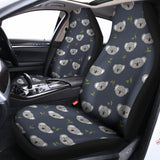 Koala Bear Pattern Print Universal Fit Car Seat Covers 102422