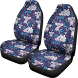 Koala Forest Pattern Print Universal Fit Car Seat Covers 102422