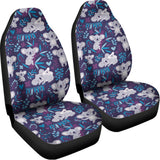 Koala Forest Pattern Print Universal Fit Car Seat Covers 102422