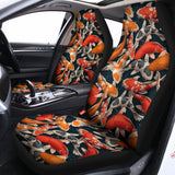 Koi Carp Pattern Print Universal Fit Car Seat Covers 102422