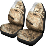Labrador Retriever And Puppy Print Universal Fit Car Seat Covers 102422