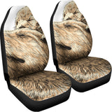 Labrador Retriever And Puppy Print Universal Fit Car Seat Covers 102422