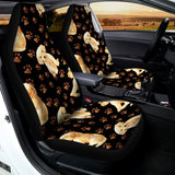 Labrador Retriever Puppy Pattern Print Universal Fit Car Seat Covers 102422