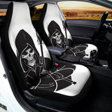 Lacrosse Skull Print Universal Fit Car Seat Covers 102422