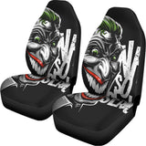 Laughing Joker Why So Serious Print Universal Fit Car Seat Covers 102422