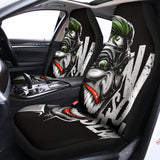 Laughing Joker Why So Serious Print Universal Fit Car Seat Covers 102422