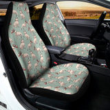 Laurel Green Bull Terrier Pattern Print Universal Fit Car Seat Covers 102422
