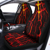 Lava Burning Print Universal Fit Car Seat Covers 102422