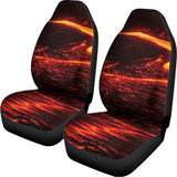 Lava Flow Print Universal Fit Car Seat Covers 102422